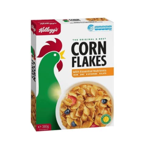 S3204Kelloggs Corn Flakes Cereal, 220g 1 Pack
