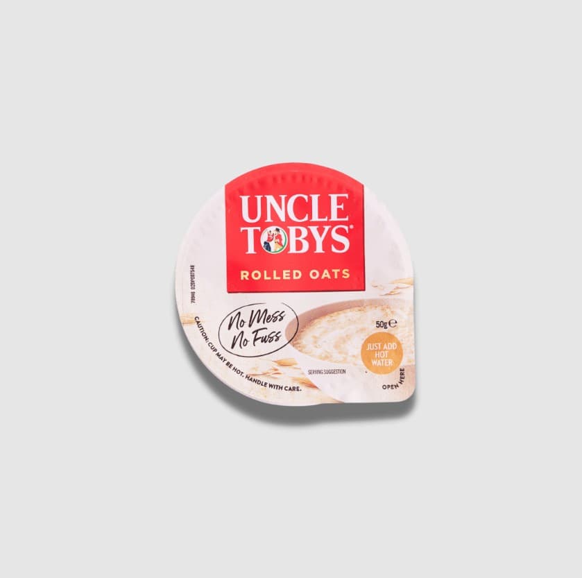 S3188Uncle Tobys Oats Creamy Honey, 50g 12 Carton