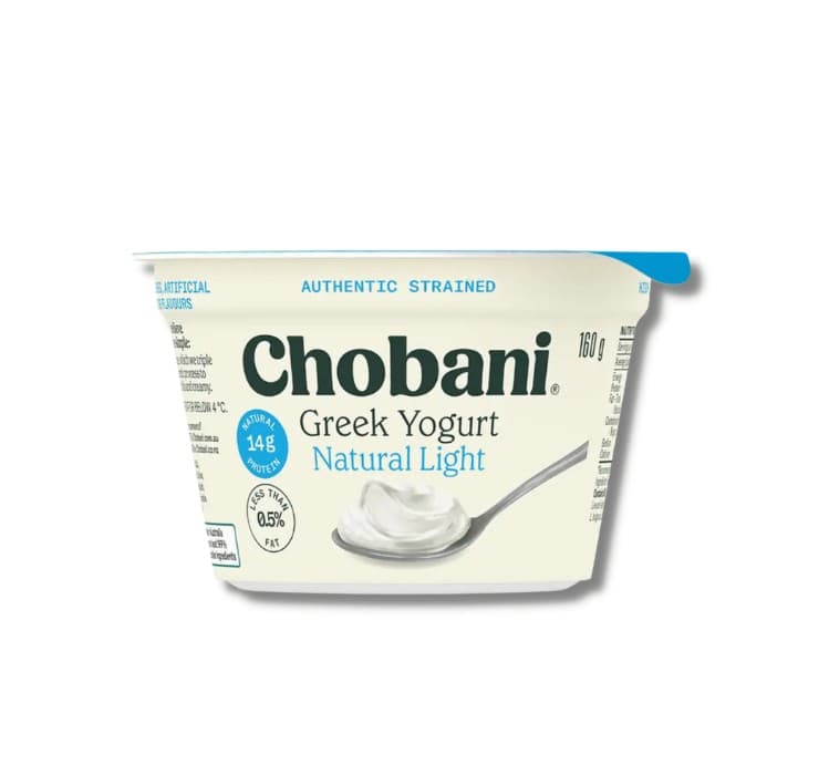 S3804Chobani Greek Yoghurt Natural, 160g 8 Carton