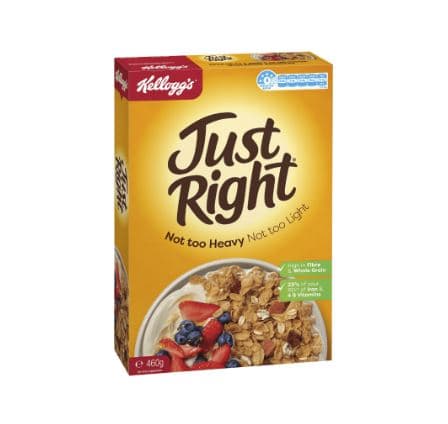 S3211Kelloggs Just Right Kater Pack, 1kg 6 Carton