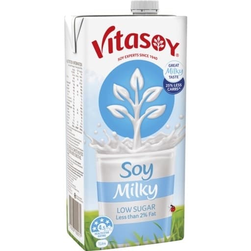S3649Vitasoy Soy Milky Low Sugar, 12 Pack