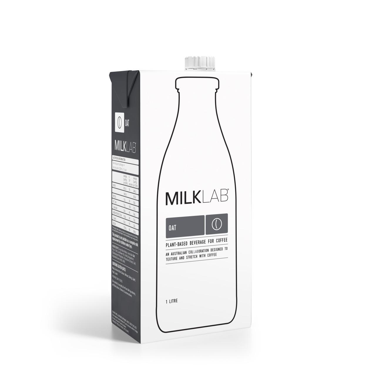 S3686Milk Lab Oat Milk, 8 Carton