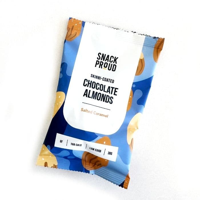 SNAC14 | Skinni Almonds Salt Caramel (30gx100Pack)