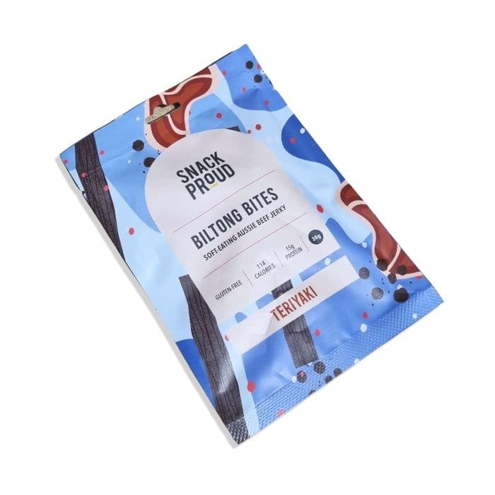 Snack Proud - Grassfed Jerky Teriyaki (100 x 30g) 