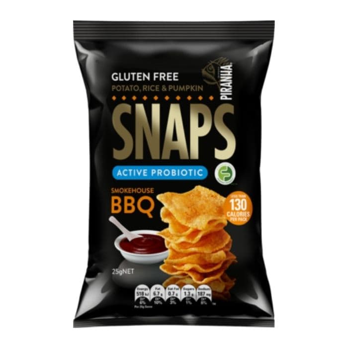 Piranha - Snaps, Smokehouse BBQ (25g x 24Pack)