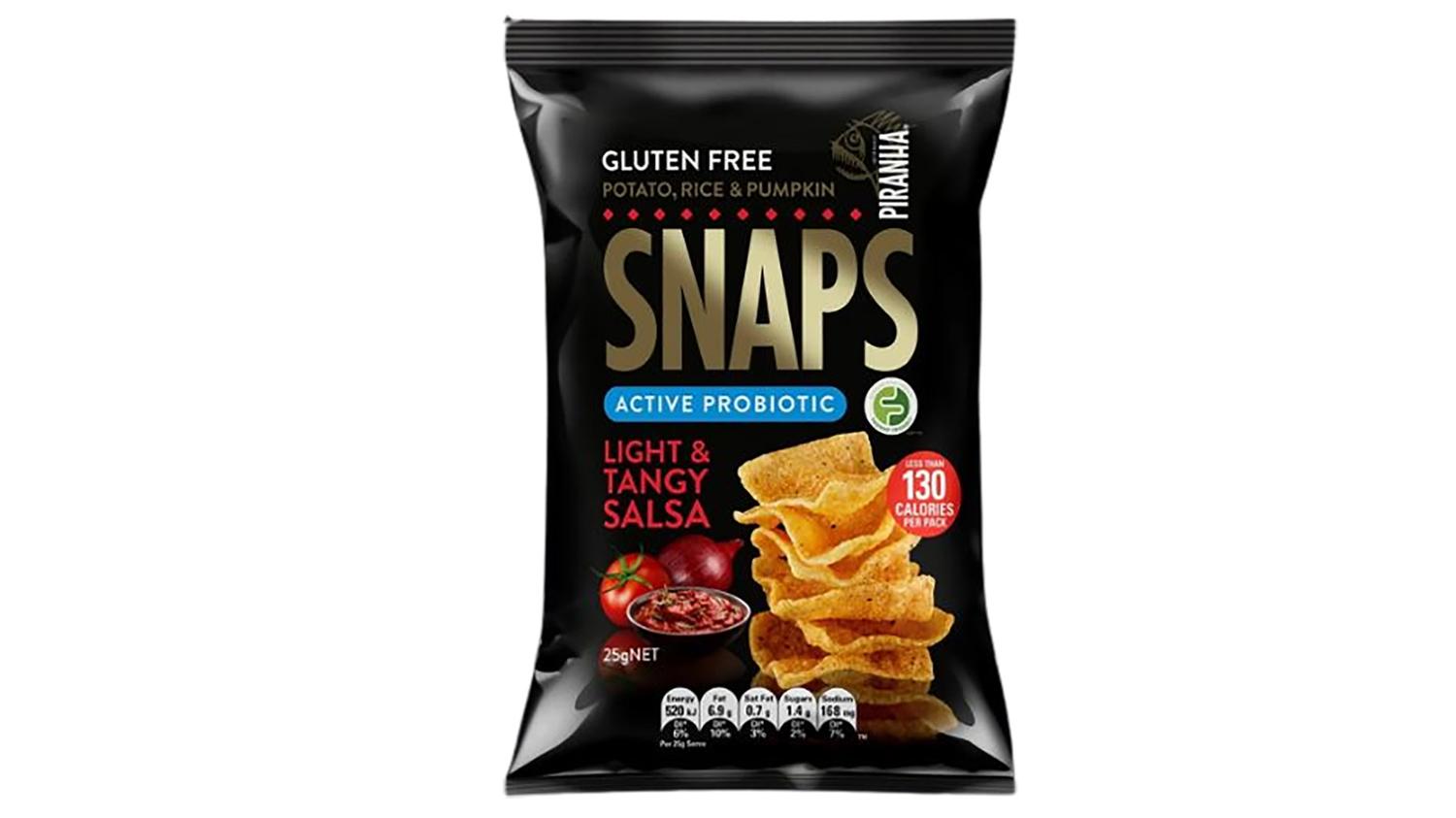 Piranha - Snaps, Light and Tangy (25g x 24Pack)