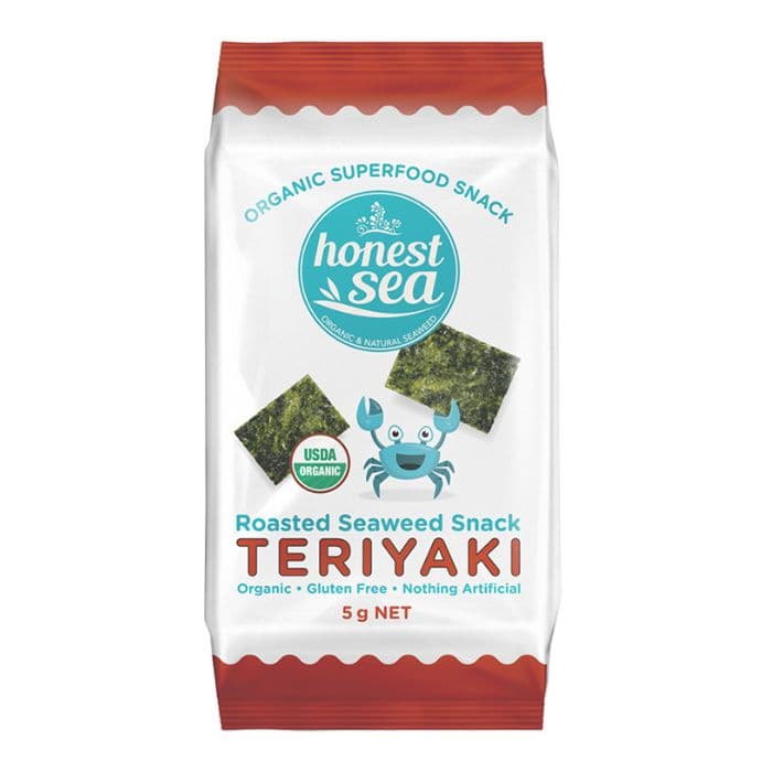 Honest Sea - Seaweed, Teriyaki (5gx 6Pack)