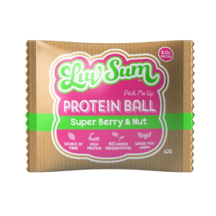 LuvSum - Protein Ball SuperBerry Nut (40gx12Pack)