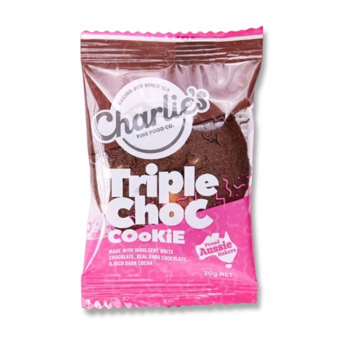 Charlie's - Triple Choc Cookie (20g x 20Pieces)