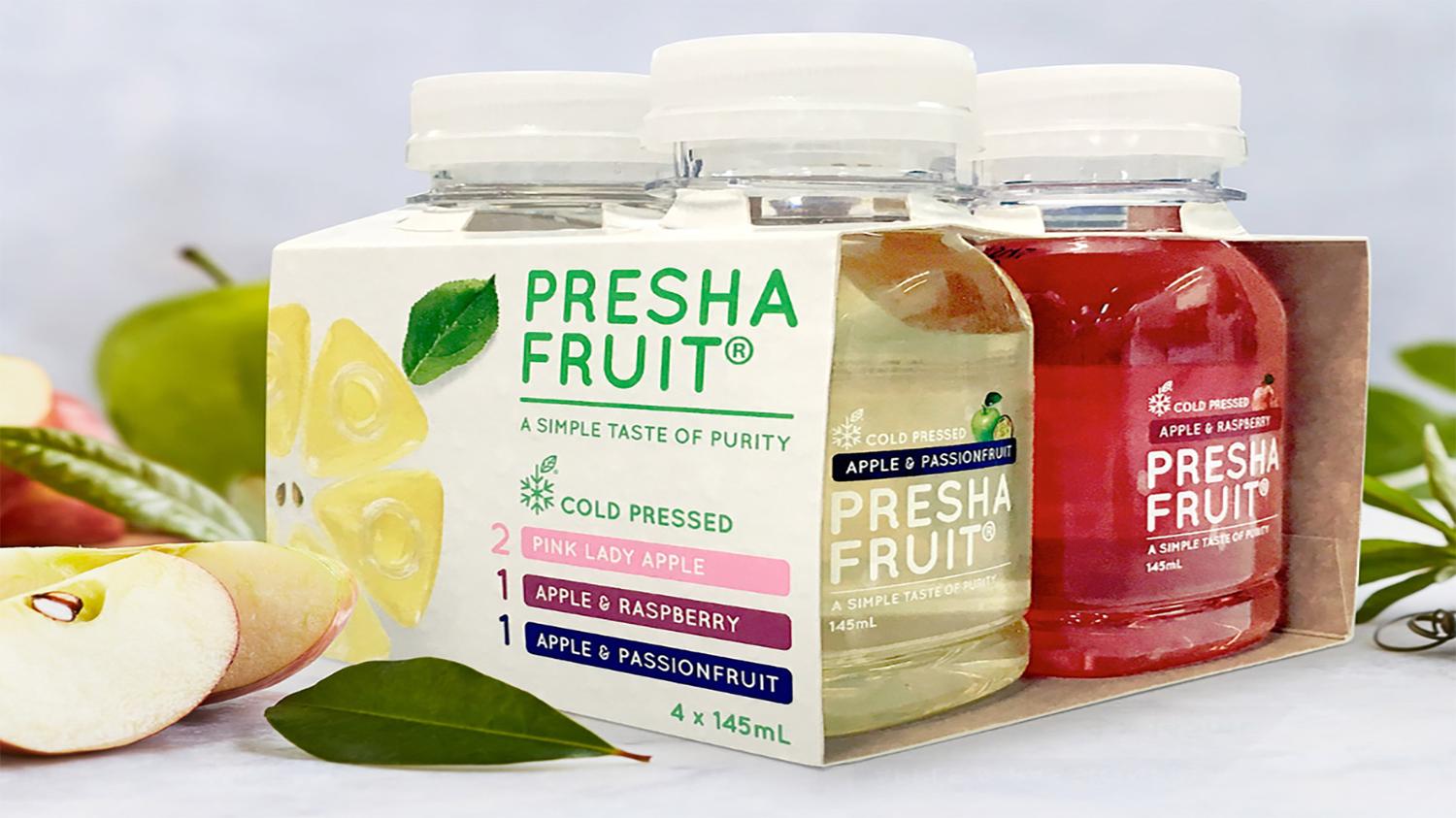 Presha Fruit - Orange &  Apple Juice (145ml x 16)