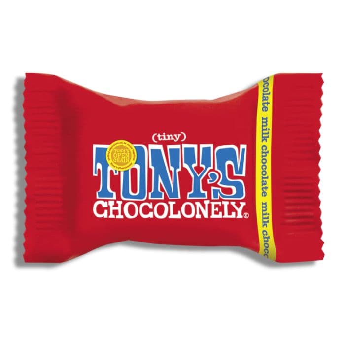 Tiny Tony's - Milk Chocolate (9g x 40Pack) 