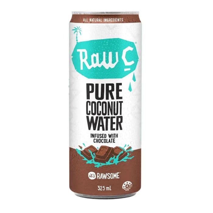 Raw C - Coconut Water Chocolate (325ml x 12 Cans)