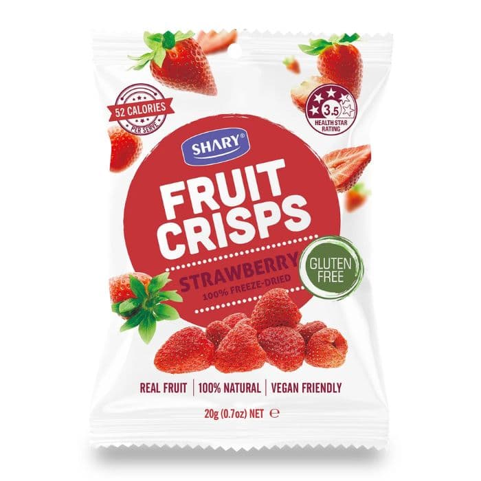 Shary - Fruit Crisps Strawberry (20g x 12 Pack)