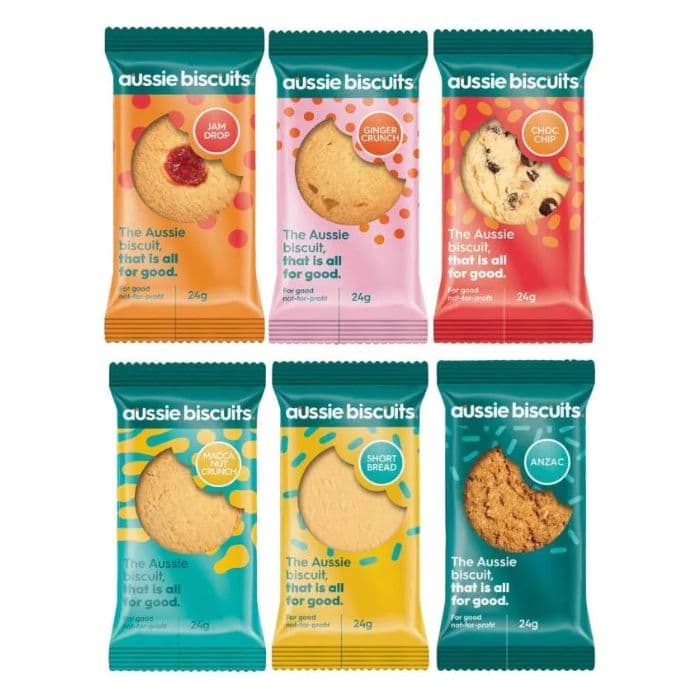 Aussie Biscuits - Mixed Flavour (24g x 20Pieces)