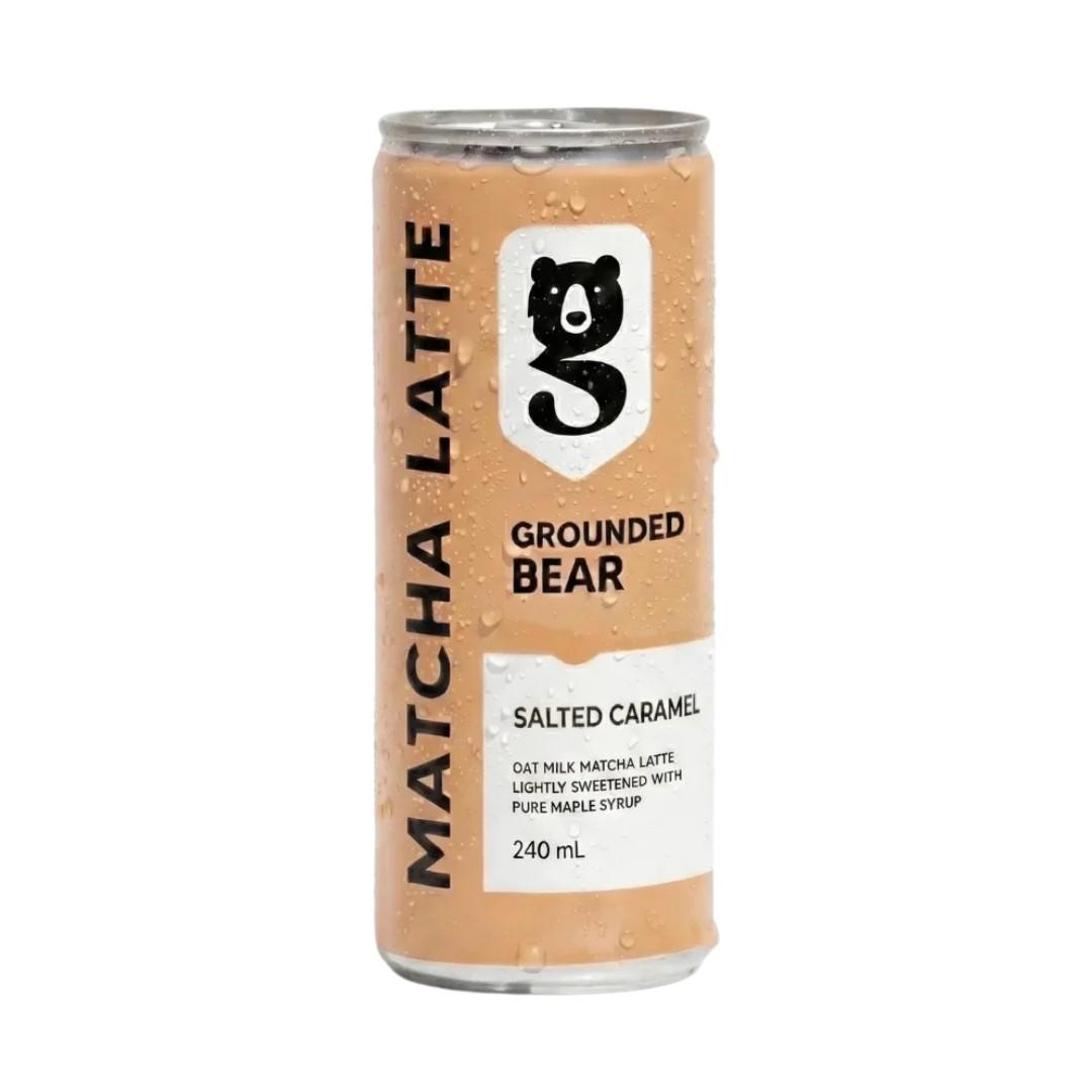 Grounded Bear, Salted Caramel Matcha 240ml 12pk