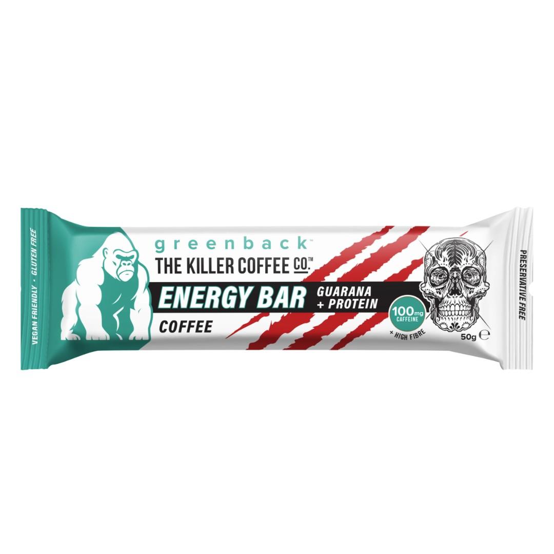 Greenback Energy Bar Coffee 50g 12pk