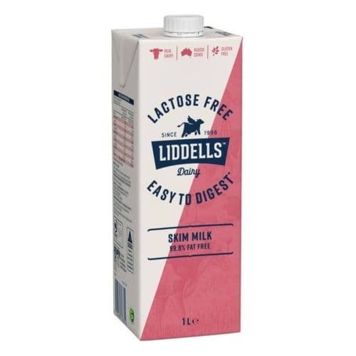 Liddels Lactose Free Milk Skim, 1L