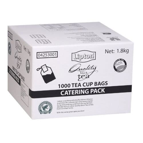 Lipton Tea Black, Box of 1000