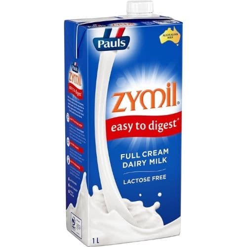 Pauls Zymil Lactose Free Full Cream Milk, 1L