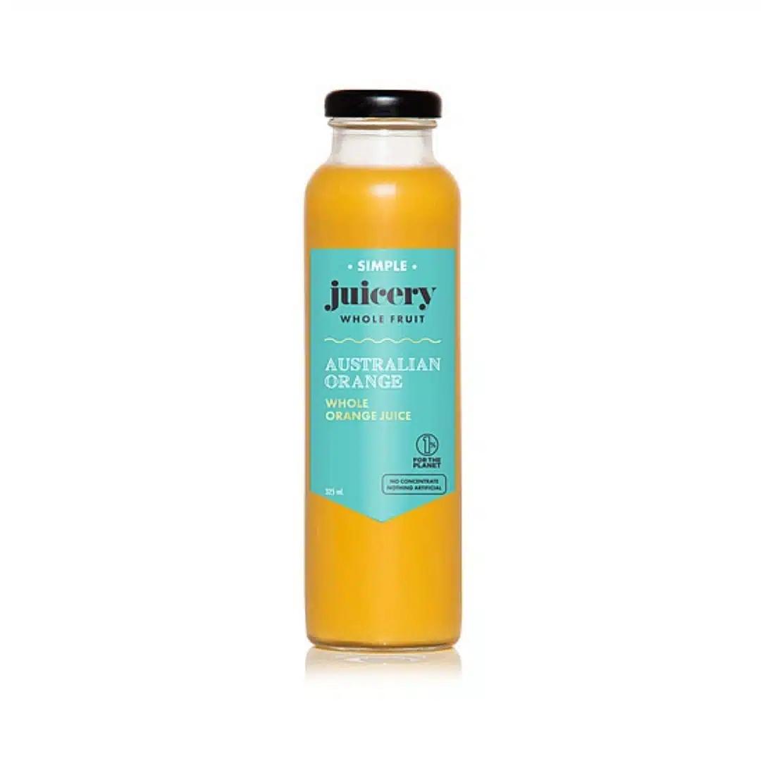 Simple Juicery Australian Orange Juice 325ML,12Ctn