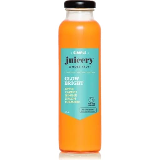 Simple Juicery Glow Bright Juice 325ML,12Ctn