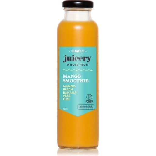 Simple Juicery Mango Smoothie 325ML, 12Ctn