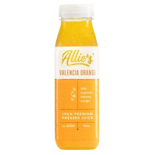 Allie's ValenciaOrange Cold Press Juice 300ML,8Ctn