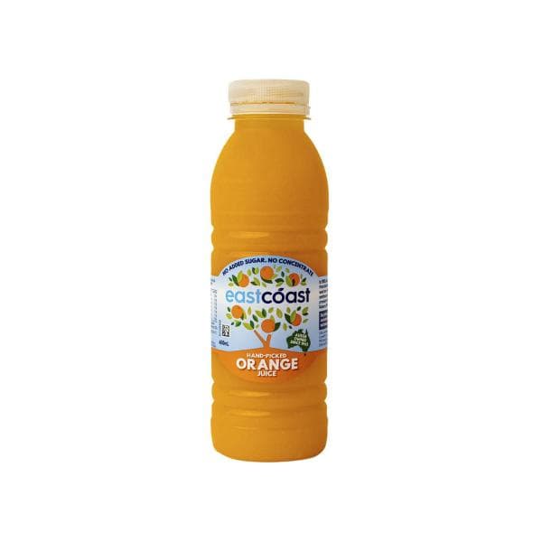 EastCoast Orange Juice 400ML, 12Ctn