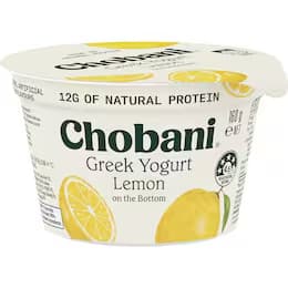 Chobani Lemon Greek Yoghurt 160G, 8Pk