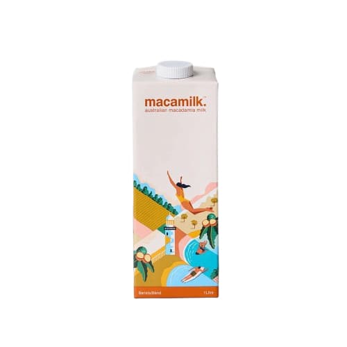 Macamilk Macadamia Roasted Milk 1L, 8Ctn