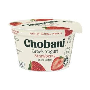 Chobani Strawberry Greek Yoghurt 160G, 8Pk