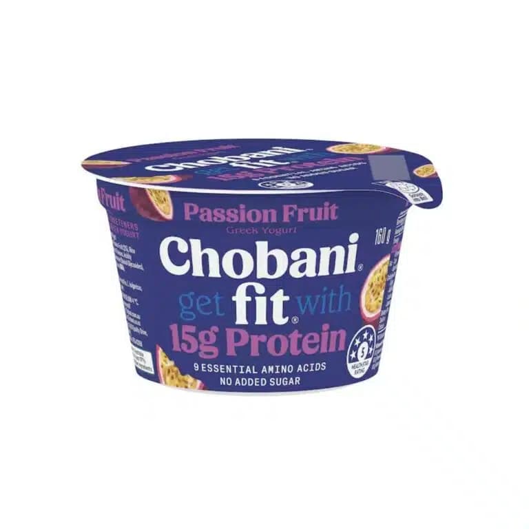 Chobani Fit Passionfruit Protein Yoghurt 170G, 8Pk