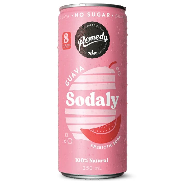 Remedy Sodaly Guava 250ML,24Ctn