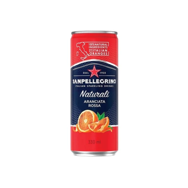 San Pellegrino Aranciata Rossa 330ML, 24Ctn