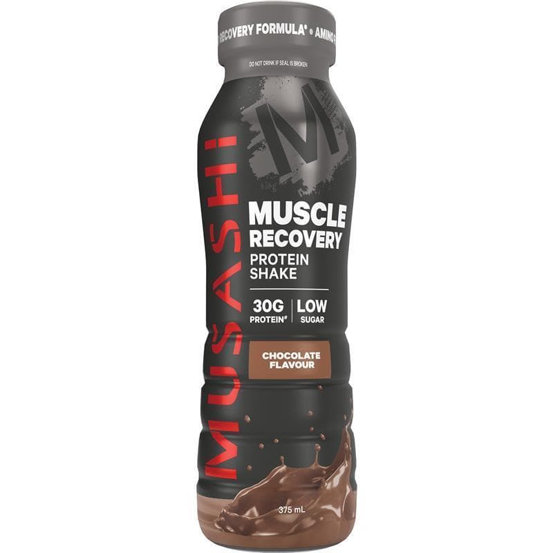 Musashi Chocolate Protein Shake 375ML, 6Ctn
