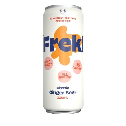 Frekl Classic Ginger Beer 330ML, 16 Carton