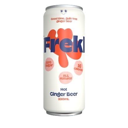 Frekl HOT Ginger Beer 330ML, 16 Carton
