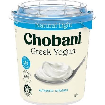 Chobani Natural Light 907g