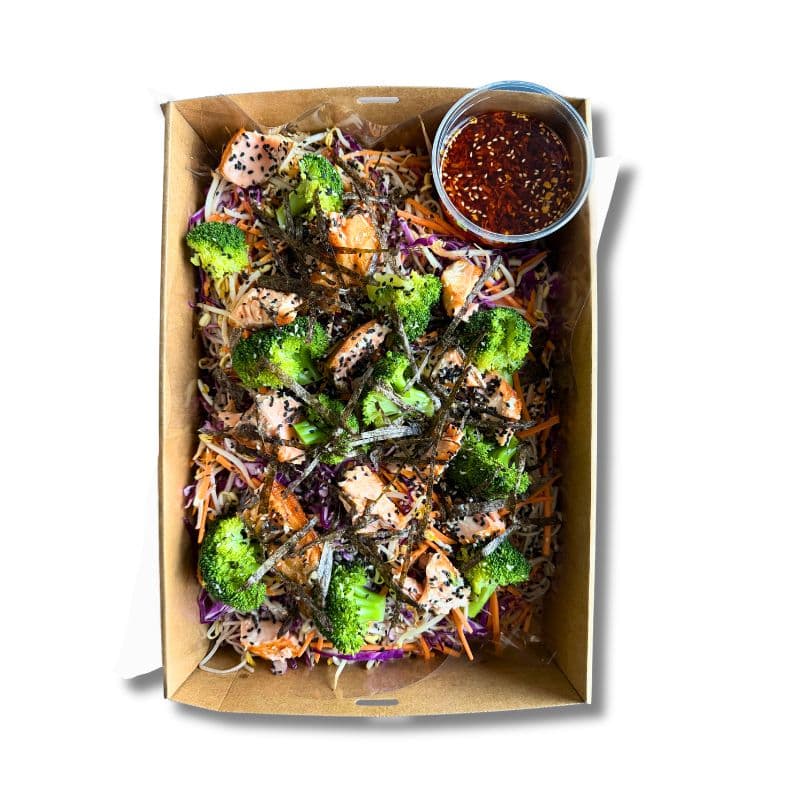 Tokyo Salmon Crunch Platter