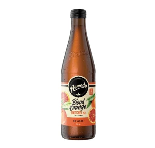 S5417Remedy Switchel Blood Orange 330ML, 8Ctn
