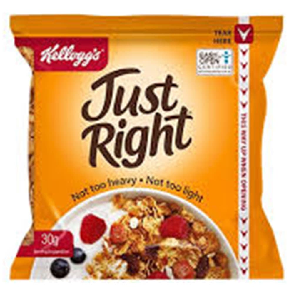 Kelloggs Just Right, 30P/C Carton