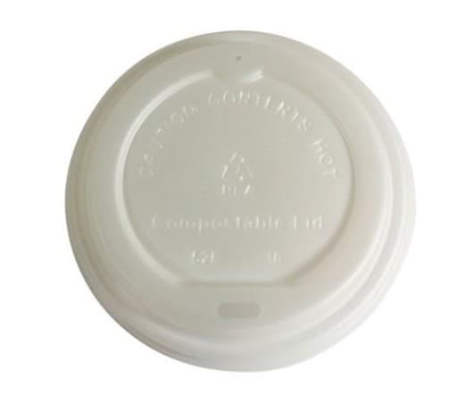 E/CHOICE COMPOSTABLE COFFEE LID WHT 50/PK