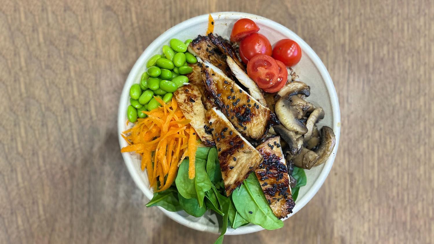 132874 Grilled Barramundi Poke Bowl