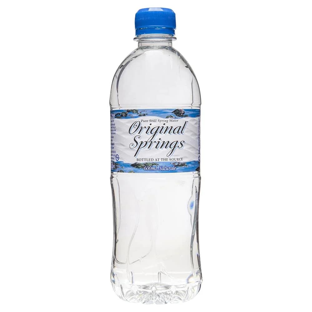 Original Springs Still Water 600ML, 24Ctn