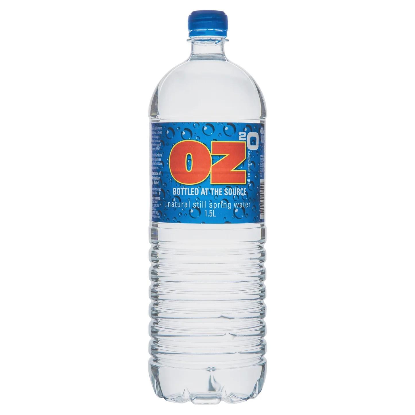 OZ 2 O Water 1.5L, 12Ctn