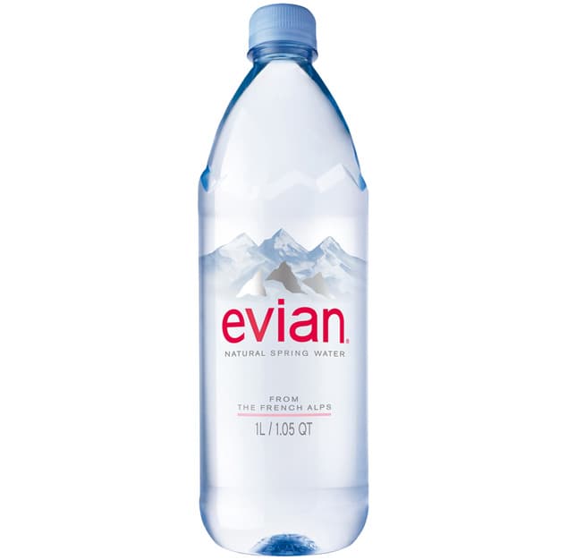 Evian Water 1L, 12Ctn