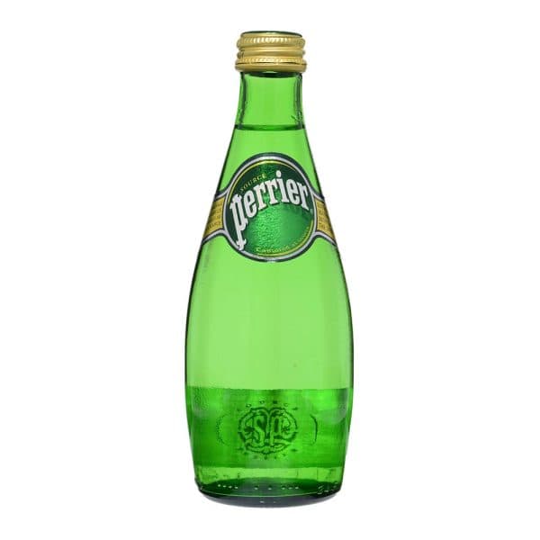 Perrier Sparkling Mineral Water 330ML, 24Ctn