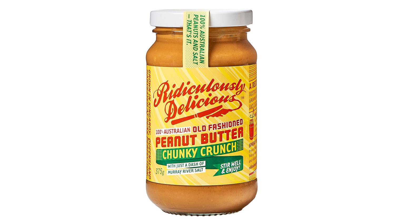 S5272RDPB Chunky Crunch Peanut Butter 375g, 12CTN