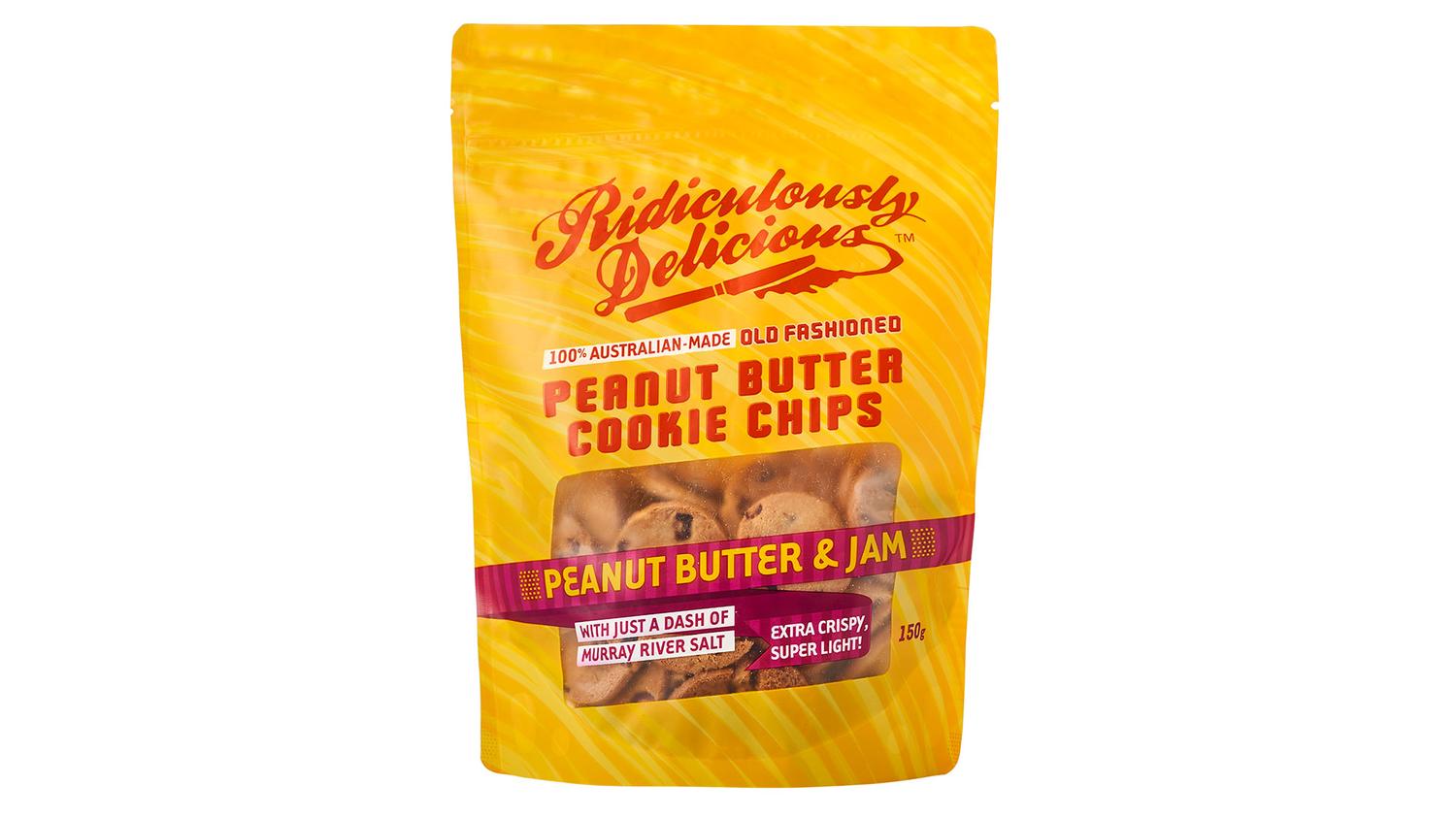 S5268RDPB PB and Jam Cookie Chips 170g, 8CTN
