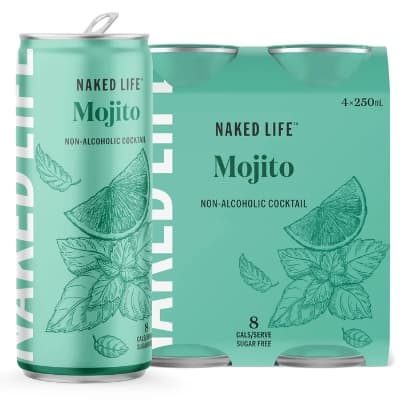 S1741Naked Life Cocktail Mojito Spritz 250mlx4 6CT